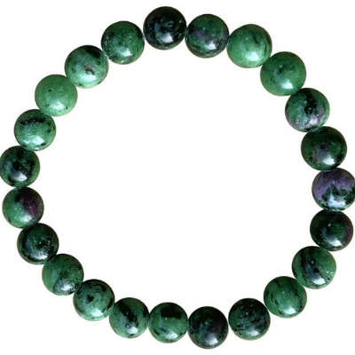 Bracelet Rubis Zoïzite - Collectif Spirite