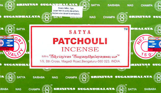 Encens satya Patchouli