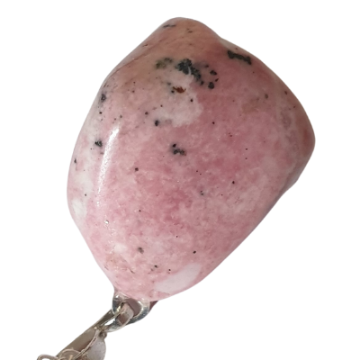 Pendentif pierre roulée Rhodochrosite - Collectif Spirite